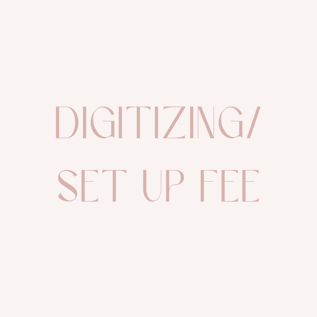 Digitizing Fee/Set Up Fee