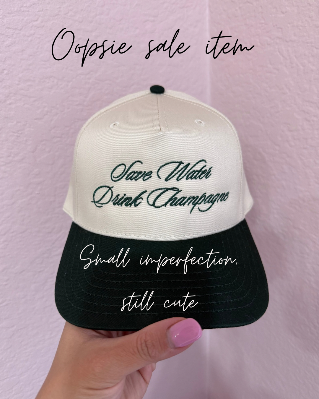 Save Water Drink Champagne Oopsie