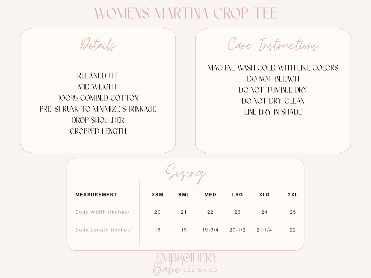 WOMENS MARTINA CROP TEE- ASCOLOUR