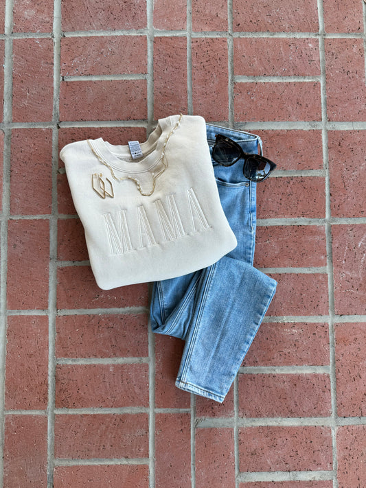 The Chic Mama Premium Crewneck