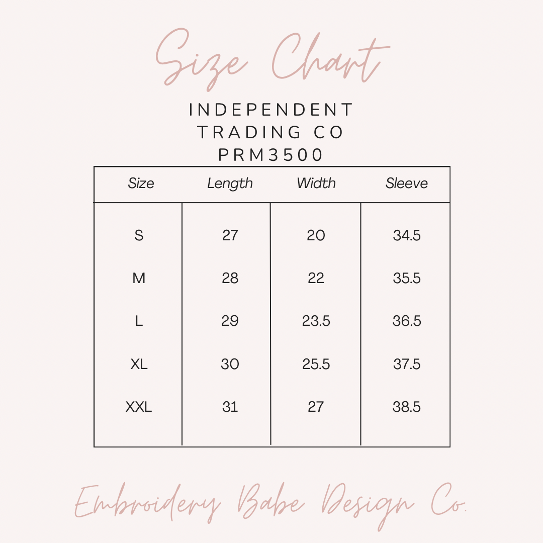 Premium Crewneck: Bespoke Order