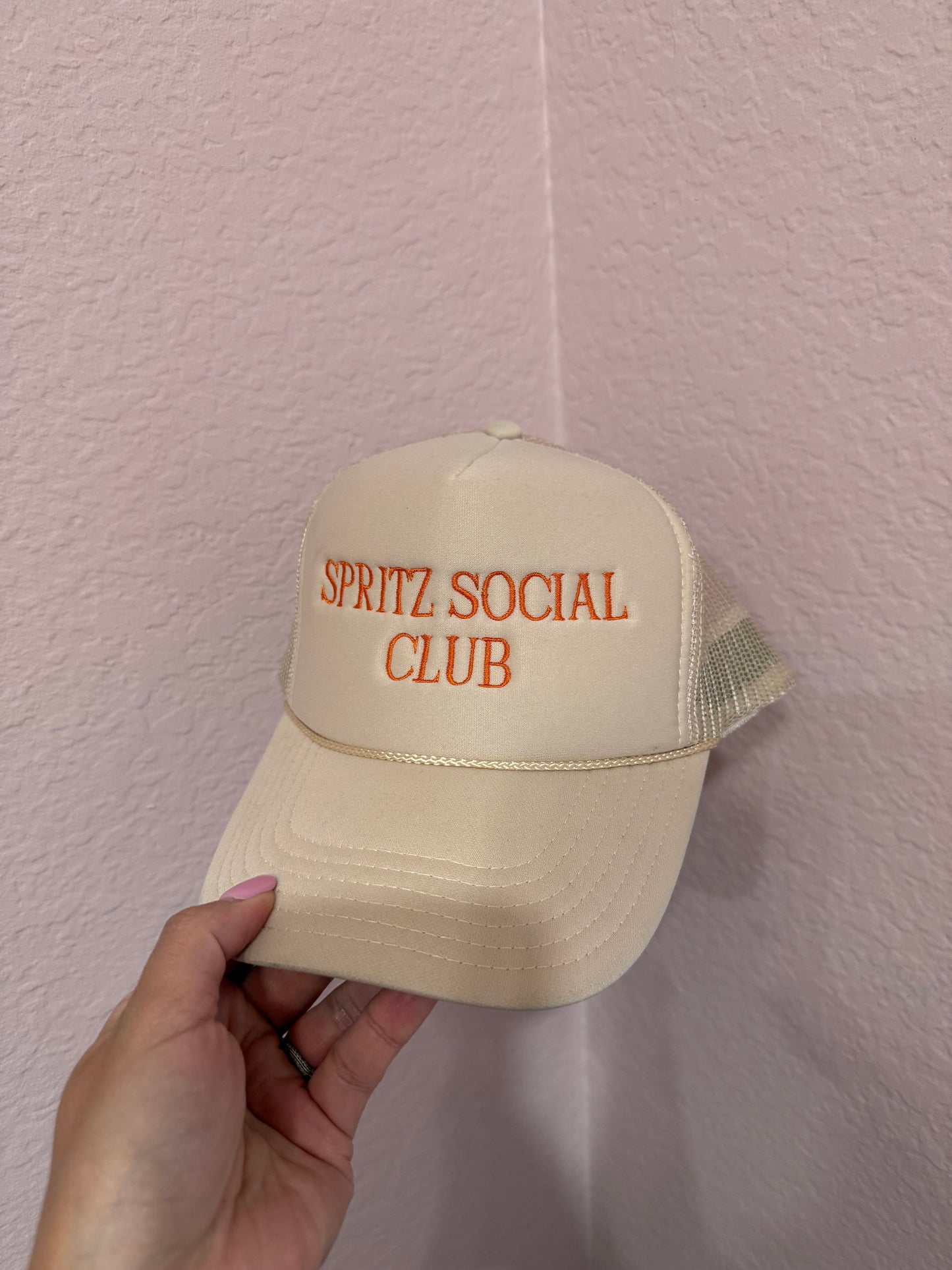 Spritz Social Foam Trucker Tan