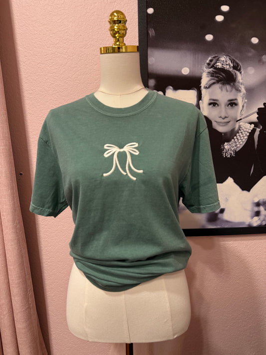 Dainty Bow Tee