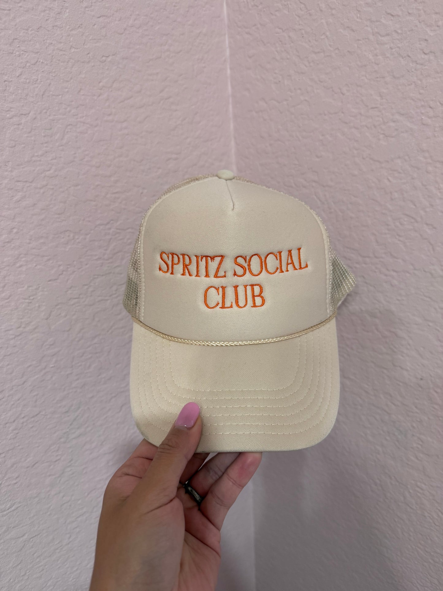 Spritz Social Foam Trucker Tan