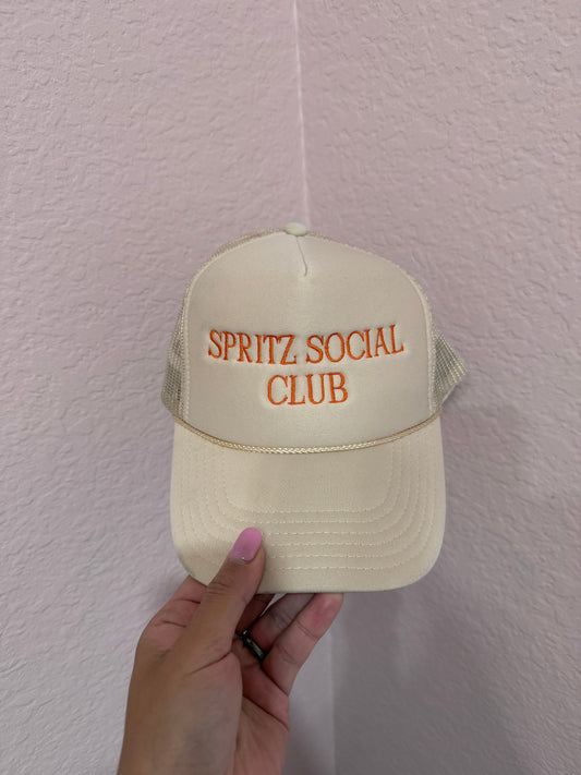 Spritz Social Foam Trucker Tan