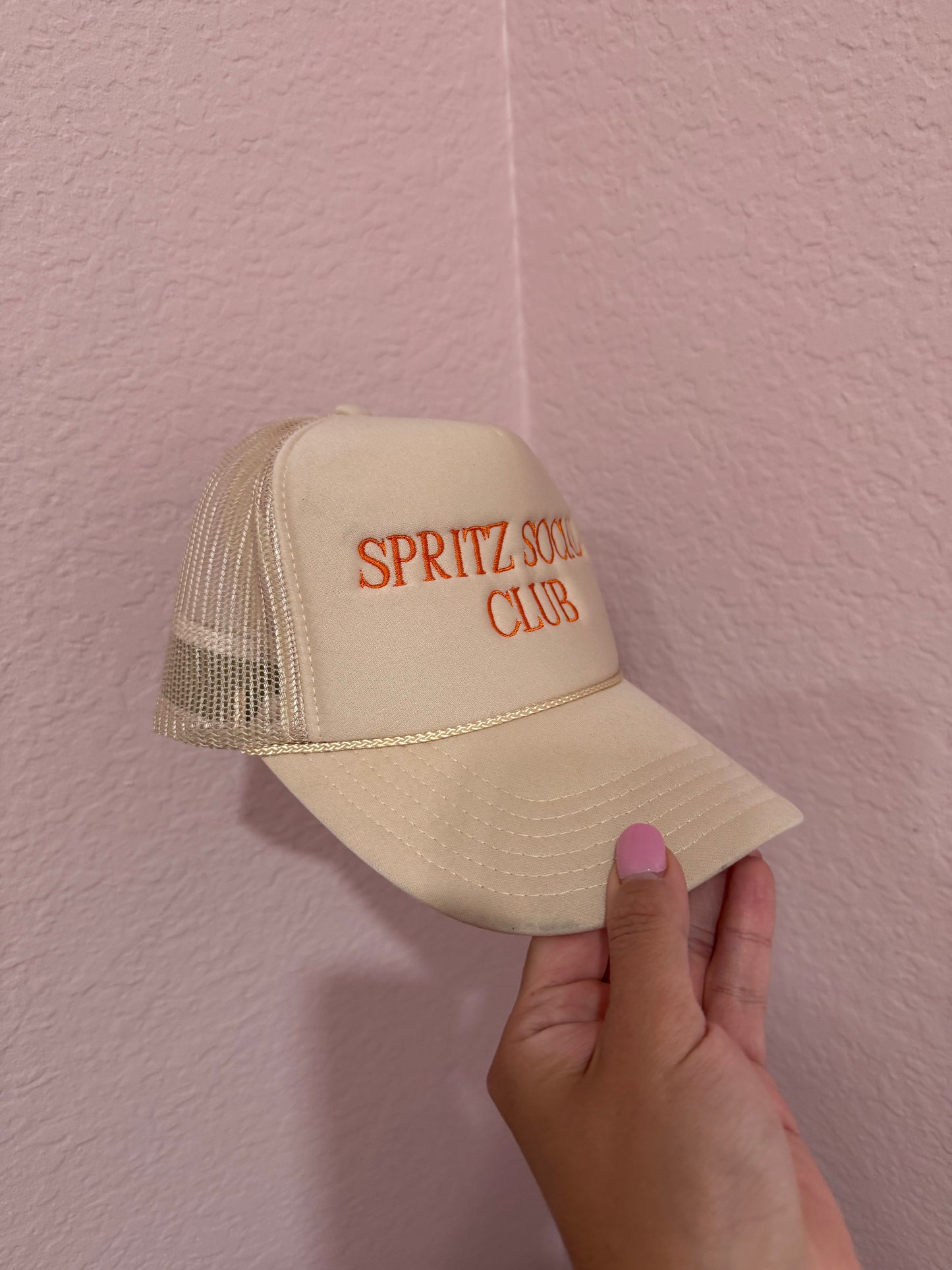 Spritz Social Foam Trucker Tan