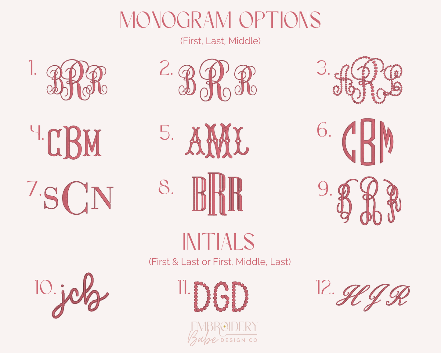 Monogrammed Premium Crewneck Sweatshirt - Custom Embroidered