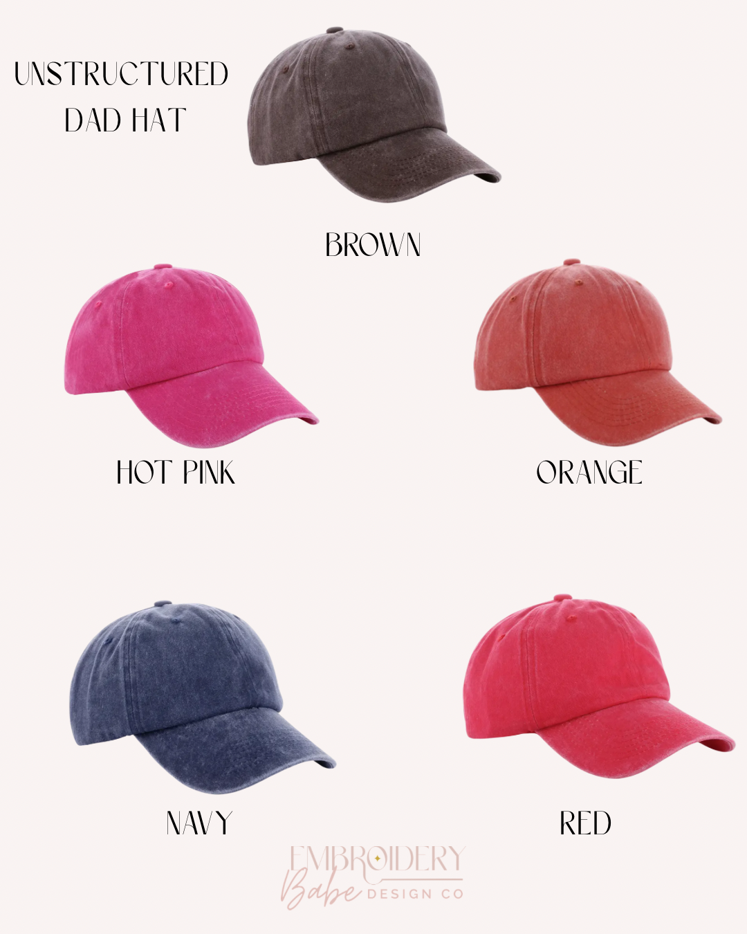 The Mom Collective Embroidered Hat