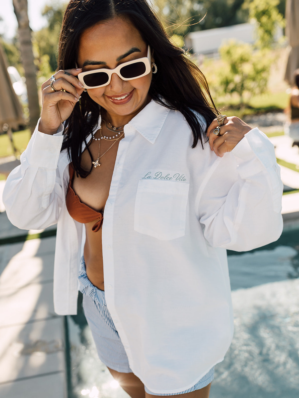 La Dolce Vita Oxford Button Down