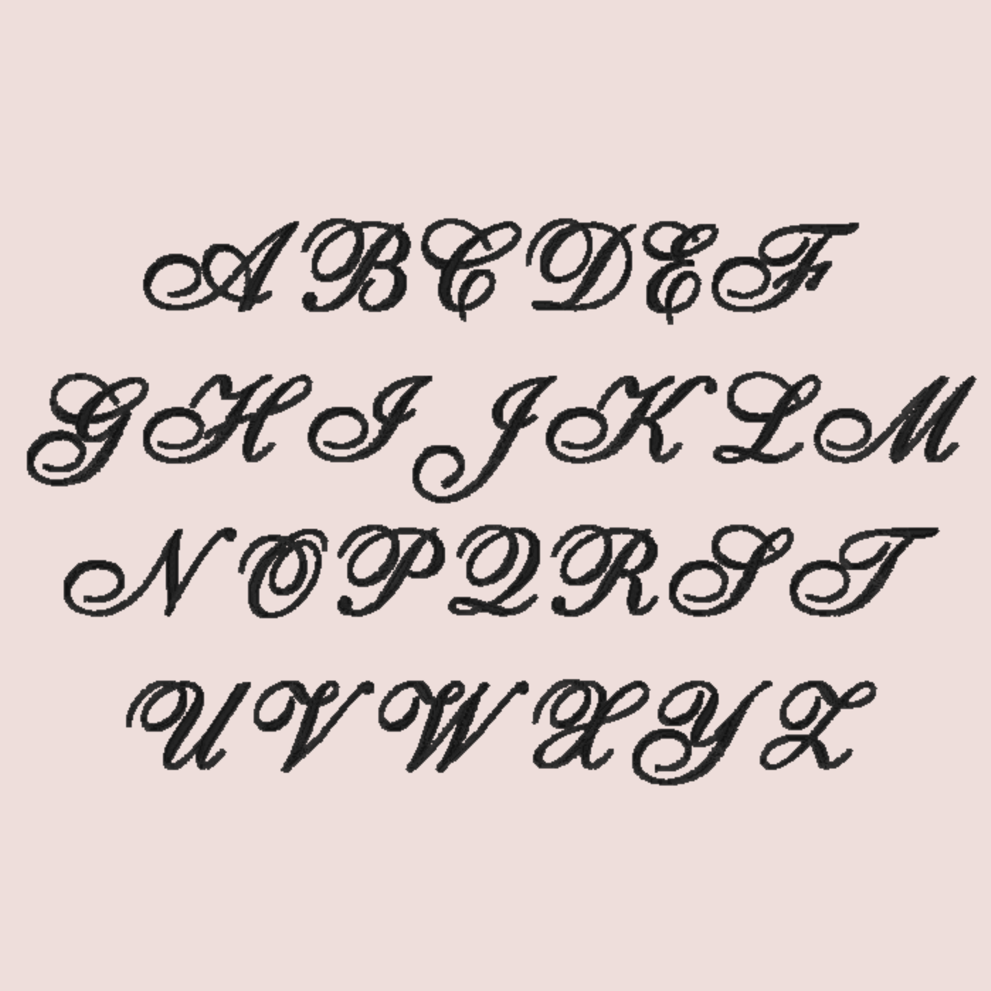 Single Initial Cocktail Napkin