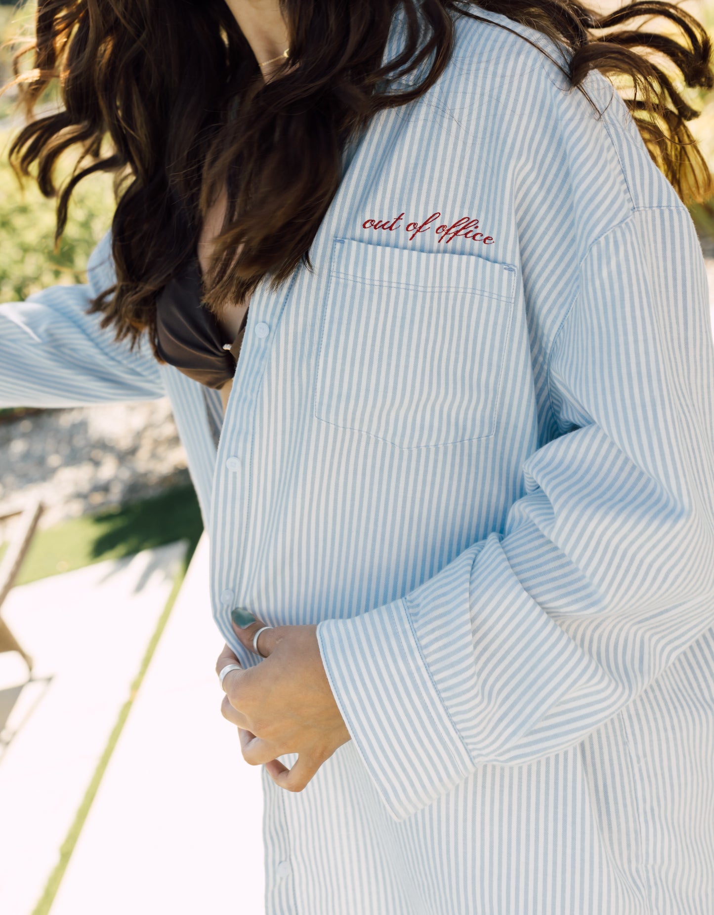 Out of Office Oxford Button Down